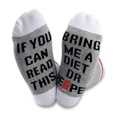 Drinking Gift Novelty Socks For Men Women Carbonated Drinks Lover If You Can Read This Bring Me A Drinking