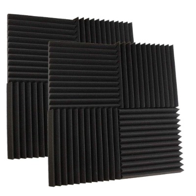 Pineapplen 8 Pcs Soundproof Foam Board,Fireproof and Soundproof Foam Board, Soundproof Studio Foam Wedge Brick,for Home and Studio