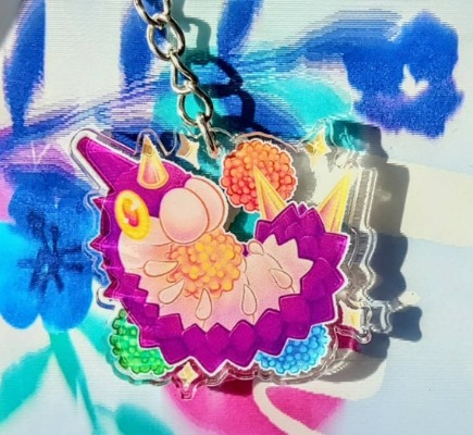 Konpeito Wurm Keychain  1.5 | Etsy Canada