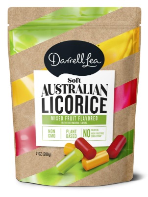 Darrell Lea Mixed Flavor Soft Australian Made Licorice 7oz Bag - NON-GMO, Palm Oil Free, NO HFCS, Vegan-Friendly  Kosher | Made in Small Batches with Ethically-Sourced, Quality Ingredients