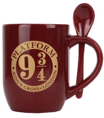 Platform 9 3/4 Mug & Spoon|Harry Potter Shop