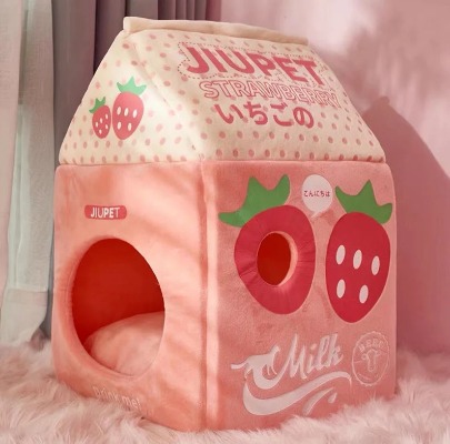 STRAWBERRY MILK CAT CONDO
