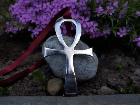 BIG Ankh Cross Egyptiankey of Life Crossbig ANKH Occult - Etsy