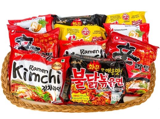 Korean Most Popular Spicy Ramen Assorted 12pack