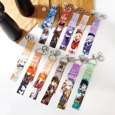 Genshin Impact Lanyard Keychain Cosplay/zhongli Xiao Albedo | Etsy