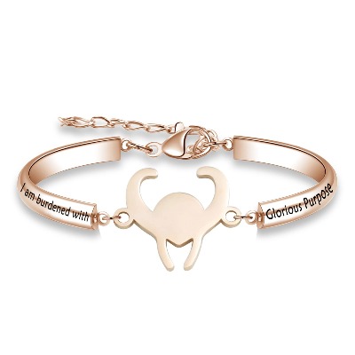 I Am Burdened With Glorious Purpose Bracelet TV Show Gift Birthday Gifts for Daughter Friends