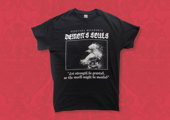 Hidetaka Miyazaki's Demon's Souls Soulsborne T-shirt | Etsy UK