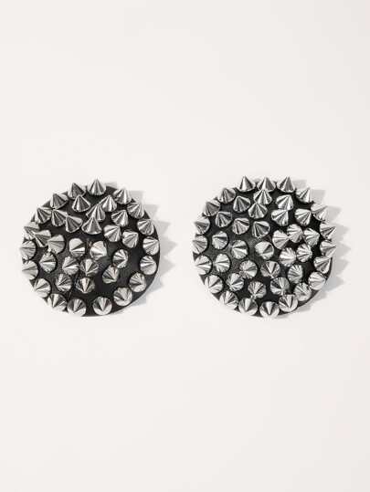 Spiked Studded Nipple Cover
