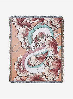 Studio Ghibli Spirited Away Haku Tapestry Throw - BoxLunch Exclusive