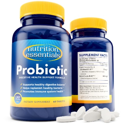 Probiotics for Women & Men - 900 Billion CFU Probiotics Digestive Health - 62% more Stable Probiotic Supplement for Gut Health Support - pH Neutral, USA Made Natural Probiotics Formula Prebiotic Blend