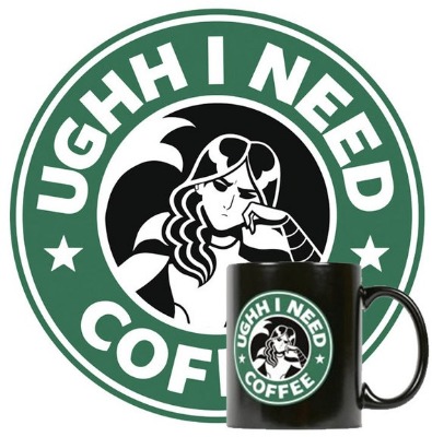 Mermista's Ughh I Need Coffee Mug | Etsy UK