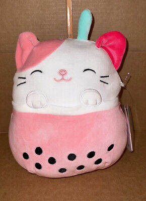 Squishmallow 8" Roxy Kitty Boba PLUSH NEW 734689496723 | eBay