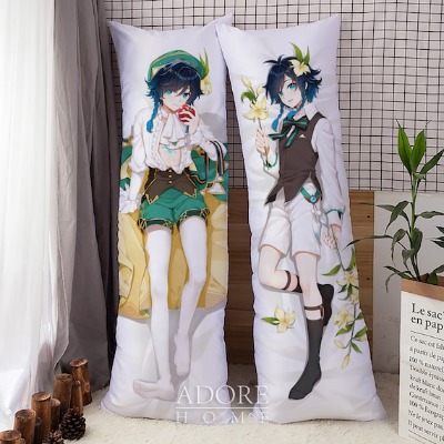 Genshin Impact-Venti-Dakimakura Anime Knuffellichaam | Etsy Nederland