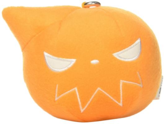 Great Eastern Entertainment Soul Eater Logo Clip Plush,Orange, White,small