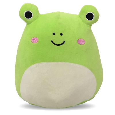 Gustav Frog Plush Toys, Frog Stuffed Animal Cute Plush Toy Stuffed Pillow Soft Stretchy Lumbar Back Cushion Home Valentines Day Gifts for Kids (8 Inch), plushppp-869