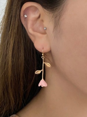 DAZY Rose Gold Earrings