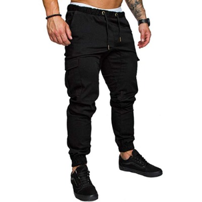 Mens Fashion Joggers Sports Pants - Cotton Cargo Pants Sweatpants Trousers Mens Long Pants