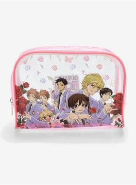 Ouran High School Host Club Floral Makeup Bag