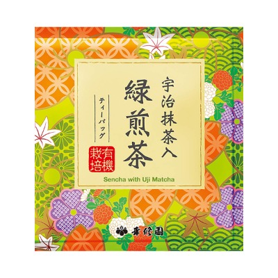 Sencha & Uji Matcha - Té verde japonés orgánico - 15 bolsitas