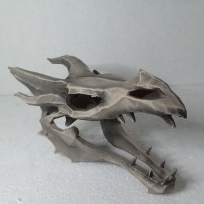 Skyrim Dragon Skull | Etsy
