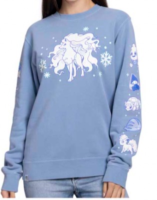 Pokémon Center × OMOCAT: Ice Type Midweight Crew Neck Sweatshirt - Adult
