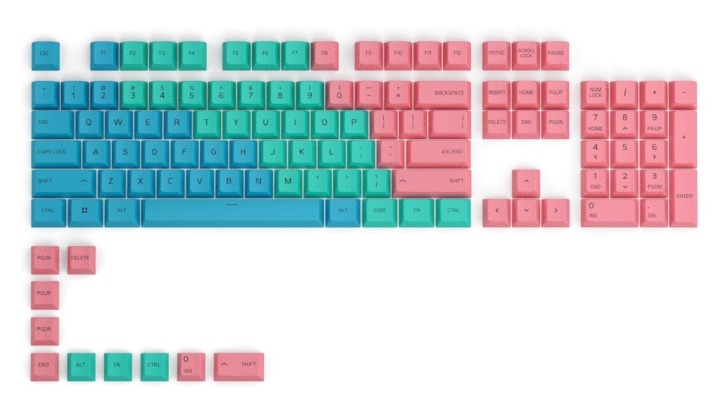 Glorious PC Gaming PBT Keycaps (Pastel)
