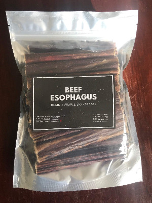 Beef Esophagus All-Natural 5" Beef Treats for Dogs (25 pc)