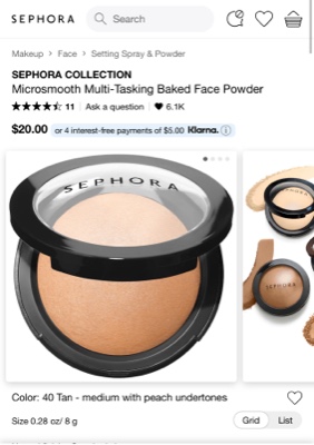 Microsmooth Multi-Tasking Baked Face Powder