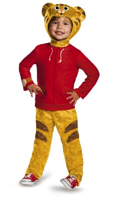 Daniel Tiger's Neighborhood Daniel Tiger Classic Toddler Costume, Large/4-6
