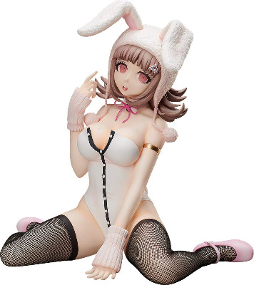FREEing Danganronpa 2: Goodbye Despair: Chiaki Nanami (Bunny Version) 1: 4 Scale PVC Figure, Multicolor