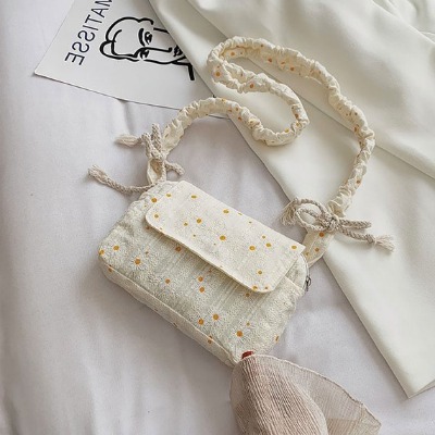 Eco Friendly Korean Style Daisy Flower Canvas Embossed Floral | Etsy Australia