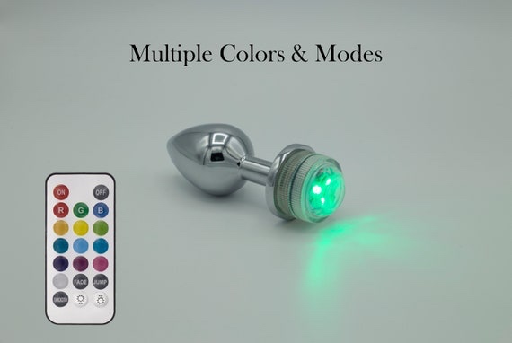 Butt Plug LED Light up Sex Toy BDSM Adult Toy for Her Bondage | Etsy