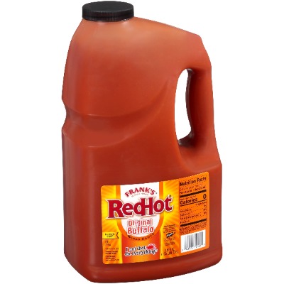 Franks RedHot Original Buffalo Wings Sauce Catering Size 3.78 L Bottle