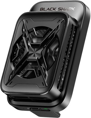 Black Shark Phone Cooler Mobile Cooling Fan for Gaming, 1 Second Cooling Silent Gaming Semiconductor Heatsink for iPhone iOS/Android Smartphone…  - 