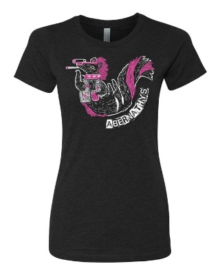 Abernathy's Punk Skunk Women's Tshirt Punk Rock | Etsy