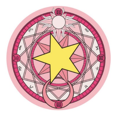 FANCY PUMPKIN The Magic Circle Pattern Round Carpet Floor Mats Yoga Cushion for Playroom/Cloakroom, E-02