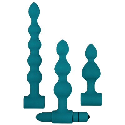 Adam & Eve Vibrating Bumpy Bead Set - Anal Toys | Adam & Eve