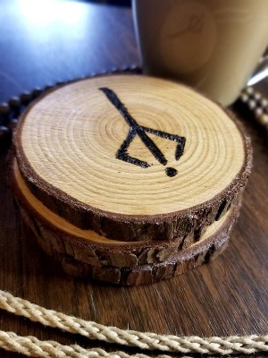Bloodborne Wood Burned Coasters | Etsy