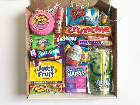 Personalized 90's Snack Box