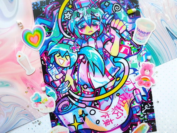 Nurse Miku Print
