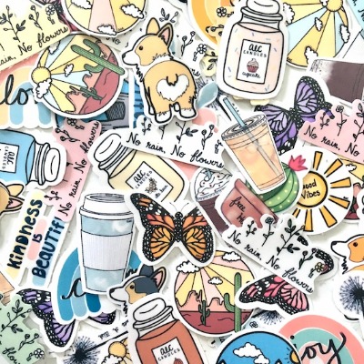 Mini Stationary Stickers