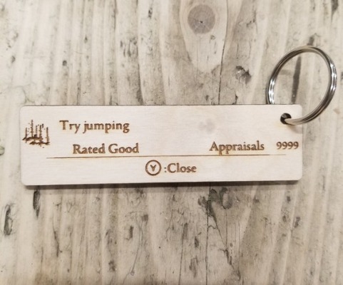 Elden Ring Try Jumping You Died Keyring  Dark Souls  | Etsy UK