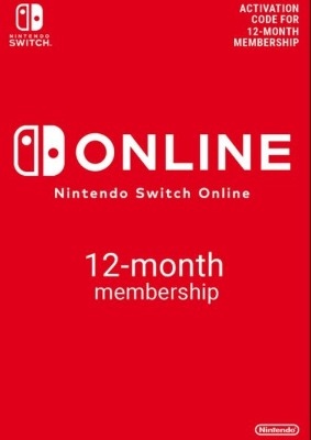 Nintendo Switch Online 12 Month (365 Day) Membership Switch (US)