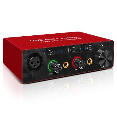 **USB Audio Interface with Mic Preamplifier XRL audio interface (USB Audio Interface)