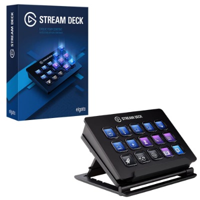 Elgato Stream Deck – Custom A 15 Pack of LCD Key with Live Content Create Controller (Authorized Distributor, 1 Year Manufacturer Warranty)