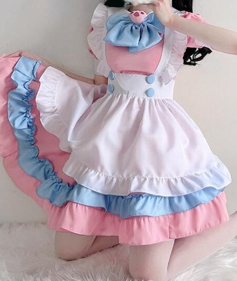 Sweet Cosplay Maid Costume Dress Anime Kawaii Dress Women | Etsy