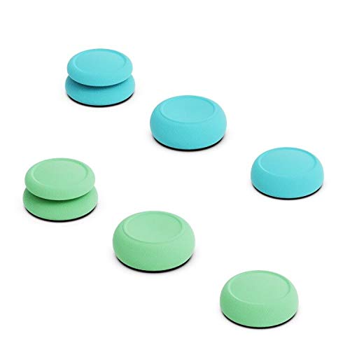 Skull  Co. Skin, CQC and FPS Thumb Grip Set Joystick Cap Analog Stick Cap for Nintendo Switch Joy-Con Controller - Animal Crossing, 3 Pairs(6pcs)