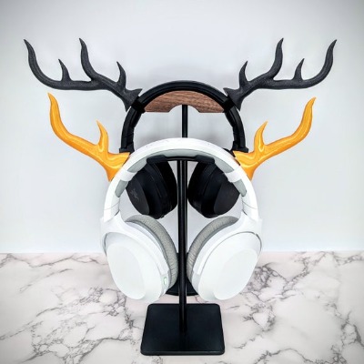 Antler Headset Attachment Deer Horns Gaming Headphones | Etsy