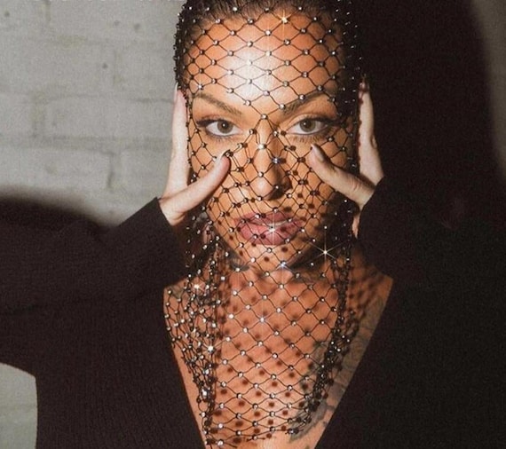 Bling Rhinestone Head Scarf Headband Jewelry Crystal Hollow | Etsy