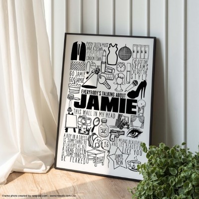 Everybody's Talking About Jamie Print  Musical Theatre  | Etsy UK